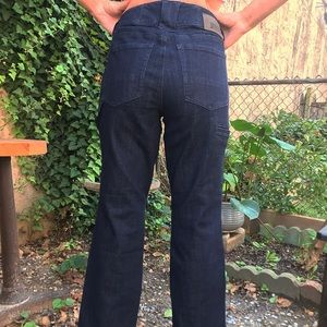 NWT Dark Denim Duluth Carpenter Pants Size 6 x 31